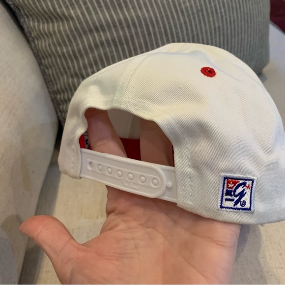 The Game San Diego State University Collegiate White Snapback Cap Hat - Picture 3 of 5